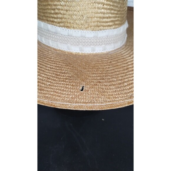 Vintage Eddy Bros Ranchman Straw Cowboy Hat Western Hat Made in USA Size 71 - Picture 5 of 11